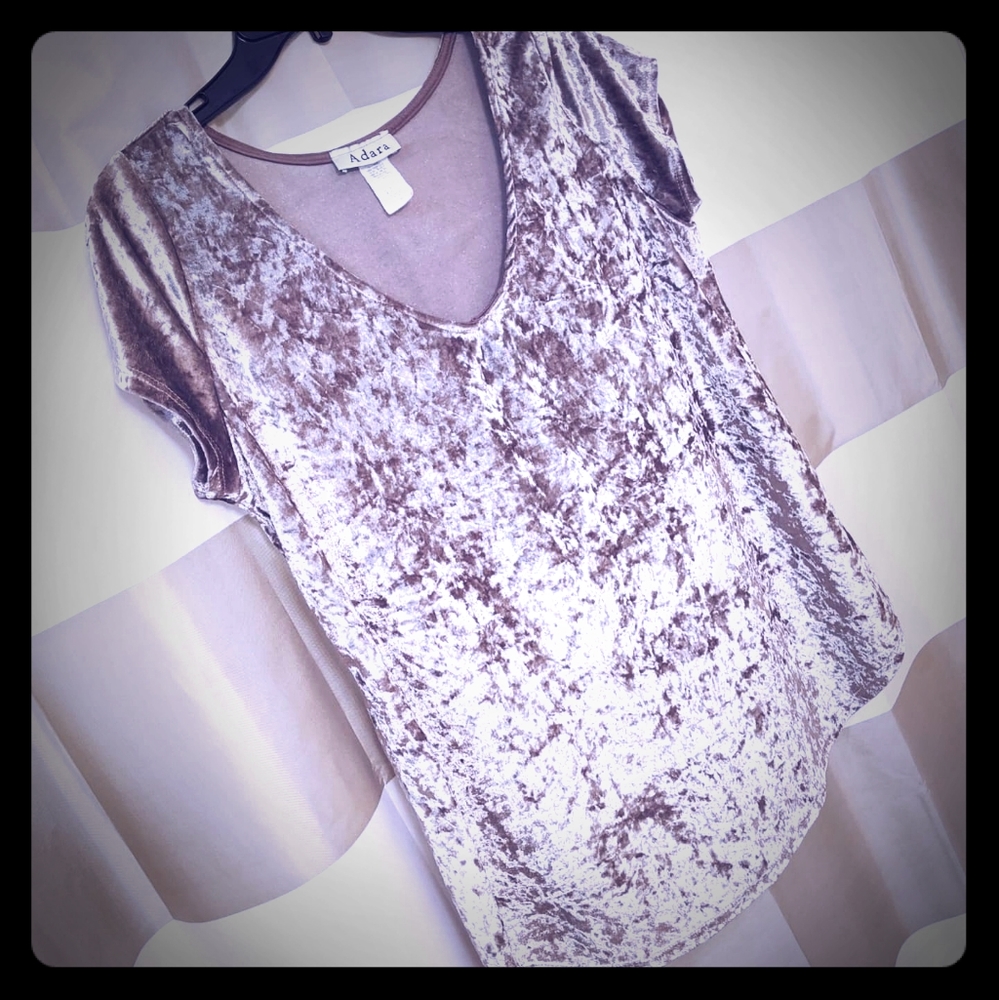Crushed Velvet Shirt